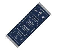 Christian Prayer Shawl 27.5x70.8 - Inch Soft Wrap Scarf, Breathable Scripture Mother Christmas, Worship Bible Study Religious Ceremony | Mother Prayer Christmas Worship Bible Study Religious Ceremony