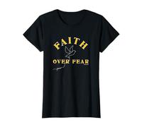 Christian Pretty Women's Biblia Faith Over Fear Isaías 41:10 Camiseta