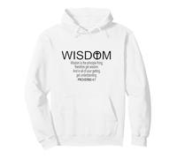 Christian Proverbs Sabiduría Fruto del Espíritu Ropa Diaria Sudadera con Capucha
