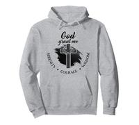 Christian Pullover Hoodie - Serenity, Courage & Wisdom Sudadera con Capucha