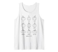 Christian Pumpkin Gálatas 5:22-23 Frutos del Espíritu Camiseta sin Mangas