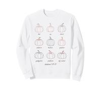 Christian Pumpkin Gálatas 5:22-23 Frutos del Espíritu Sudadera