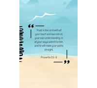 Christian Quote Cover Notebook for Journaling - Trust in the Lord with all your heart: Inspirational Bible Verse Quote Cover Notebook - 6x9 Lined Journal