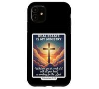 Christian Realtor Real Estate Es Mi Ministerio Agente Jesús Dios Carcasa para iPhone 11
