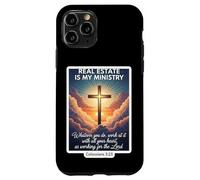 Christian Realtor Real Estate Es Mi Ministerio Agente Jesús Dios Carcasa para iPhone 11 Pro
