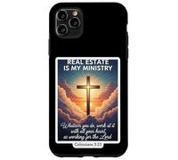 Christian Realtor Real Estate Es Mi Ministerio Agente Jesús Dios Carcasa para iPhone 11 Pro MAX