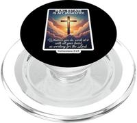 Christian Realtor Real Estate Es Mi Ministerio Agente Jesús Dios PopSockets PopGrip para MagSafe