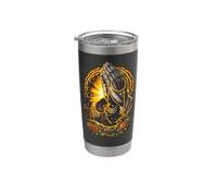 Christian Religious Believe Blessed Faith God Bible Verse Vaso térmico de acero inoxidable de doble pared