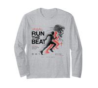Christian Runner Faith Music 1 Cor 9:24 Run The Beat Manga Larga