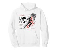 Christian Runner Faith Music 1 Cor 9:24 Run The Beat Sudadera con Capucha