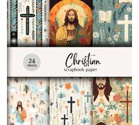 Christian Scrapbook Paper: Celebrate Your Walk With God With This Boho-Themed Paper Set! Great for Bible Journaling, Scrapbooking, DIY Crafts, Prayer ... Cards, Prayer Notebooks, Faith Projects