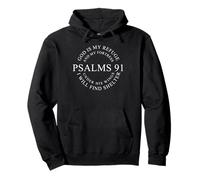 Christian Shirt Women Psalms 91 Jesus Love T-Shirt Religious Sudadera con Capucha