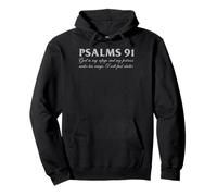 Christian Shirt Women Psalms 91 Jesus Love T-Shirt Religious Sudadera con Capucha
