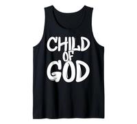 Christian Shirts For Men God Child of Jesus Fate Shirt Camiseta sin Mangas