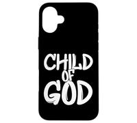 Christian Shirts For Men God Child of Jesus Fate Shirt Carcasa para iPhone 16 Plus
