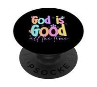 Christian Shirts For Women God Is Good Jesus Bible T-Shirt PopSockets PopGrip Adhesivo