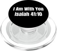 Christian Short Bible Verse Faith Design Minimal Scripture PopSockets PopGrip para MagSafe