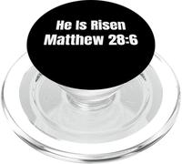 Christian Short Bible Verse Faith Design Minimal Scripture PopSockets PopGrip para MagSafe