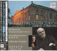 CHRISTIAN TETZLAFF/ZINMAN & TONHALLE O - Beethoven:Violin Conerto 61