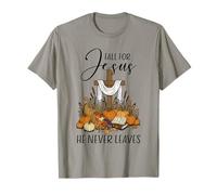 Christian Thanksgiving Me enamoro de Jesús Que Nunca se va Camiseta