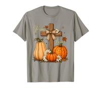 Christian Thanksgiving Me enamoro de Jesús Que Nunca se va Camiseta
