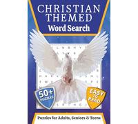 Christian-Themed Word Search Puzzle Book: Word Searches with Easy to Read Print about christian terms, faith, bible related | 6x9 inches, 110 pages | ... or for Vacations, Holidays and Free Times