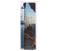 Christian Tools Set de Regalo de afirmación - The Lord is My Rock Pen y marcapáginas (Salmo 18,2 KJV)