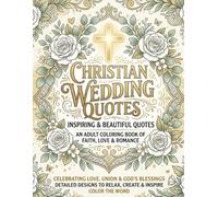 Christian Wedding Quotes & Love Scriptures Activity Book: Relaxing Christian Coloring Book