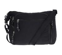 Christian Wippermann Bolso bandolera grande para mujer, de nailon, Negro , 30 x 26 x 12 cm, Bolso bandolera