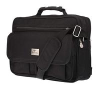 Christian Wippermann Bolso de trabajo para hombre de nailon, bolso grande para portátil M-L-XL, resistente al agua y al desgarro, portátil de 17 pulgadas, correa de hombro ajustable hasta 150 cm