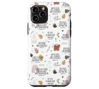 Christian Women Bible Verses Psalm Faith Quote Inspirational Carcasa para iPhone 11 Pro
