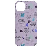 Christian Women Bible Verses Psalm Faith Quote Inspirational Carcasa para iPhone 14 Plus