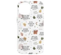 Christian Women Bible Verses Psalm Faith Quote Inspirational Carcasa para iPhone 15