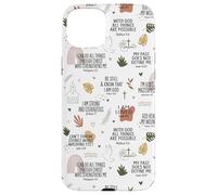 Christian Women Bible Verses Psalm Faith Quote Inspirational Carcasa para iPhone 15 Plus