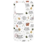 Christian Women Bible Verses Psalm Faith Quote Inspirational Carcasa para iPhone 15 Pro