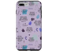 Christian Women Bible Verses Psalm Faith Quote Inspirational Carcasa para iPhone 7 Plus/8 Plus