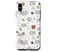 Christian Women Bible Verses Psalm Faith Quote Inspirational Carcasa para iPhone XS Max