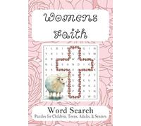 Christian Women's Bible Word Search Puzzle: Word Searches with Easy to Read Print about Jesus, Bible, Women, Christ, Faith, Christianity and More | ... Gift for Vacations, Holidays, and Passtimes