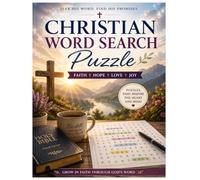 Christian Word Search: Bible Word Search, Christian Word Puzzle, Word Puzzle Adults, Christian Word Puzzles Teens
