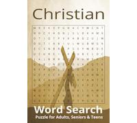 Christian Word Search Book: Word Searches with Easy to Read Print about Christians, Christ, Church, and More | 6x9 inches, 110 pages | 50+ Puzzles … Gift for Vacations, Holidays and Free Times