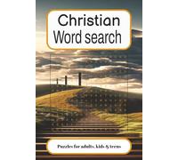 christian word search book: Word searches with easy to read print about faith, christianity, love and more. 6x9 inches, 110 pages with 50+ puzzles. Gift for vacation, holidays and free times.