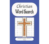Christian Word Search: Inspirational Bible Verse Puzzles for Adults and Teens | 6x9 inches, 110 pages | Faith-Based Word Search Featuring Scripture, Prayers, and Christian Themes