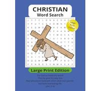 Christian Word Search, Large Print Edition: Word Search Puzzles with Easy to Read Print about Christian Faith, Inspirational and more | 6x9 inches, ... _Gift for Vacation, Holidays and Relaxation