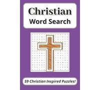 Christian Word Search Puzzle Book: 59 Christian Inspired Puzzles
