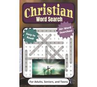 Christian Word Search Puzzle Book: For Adults, Seniors, and Teens | Easy to Read, 50+ Scripture Inspired Word Search Puzzles With Encouraging Themes, ... Vacations, Holidays, Breaks, and Quiet Times