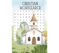 Christian Word Search Puzzle Book: Word Searches with Easy to Read Print about Christian, Jesus, Catholic and more | 6x9 inches, 110 pages | 50+ Puzzles ... Gift for Vacations, Holidays and Free Times