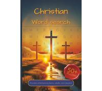 Christian Word Search Puzzle Book: Word Searches With Easy to Read Print about Christianity, Bible, Religion and More | 6x9 Inches, 110 pages | 50+ ... Gifts for Vacations, Holidays and Free Times
