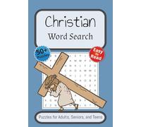 Christian Word Search Puzzle Book: Word Searches with Easy to Read Print about Christianity, Faith, Religion, and More | 6x9 inches, 110 pages | 50+ ... Vacations, Holidays and in your Spare Time