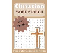 Christian Word Search Puzzle Book: Word Searches with Easy to Read Print about Faith, the Bible, and More | 6x9 inches, 110 pages | 50+ Puzzles... Gifts for Vacations, Holidays and Free Times