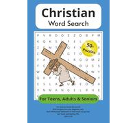 Christian Word Search: Word Search Puzzles with Easy to Read Print about Christian, Bible, History and more | 6x9 inches, 110 pages| 50+ Puzzles_ Gift for Vacations, Holidays and Relaxation